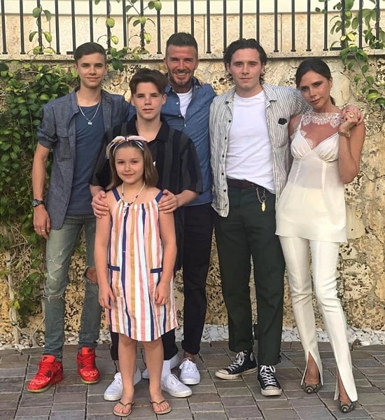 victoria beckham family