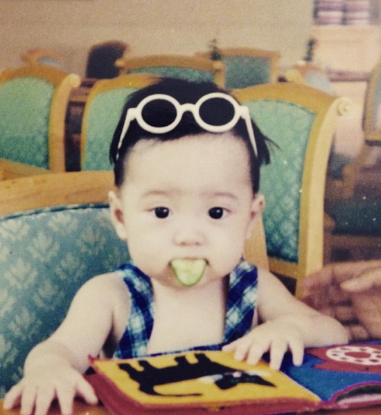 andre dae kim childhood pic