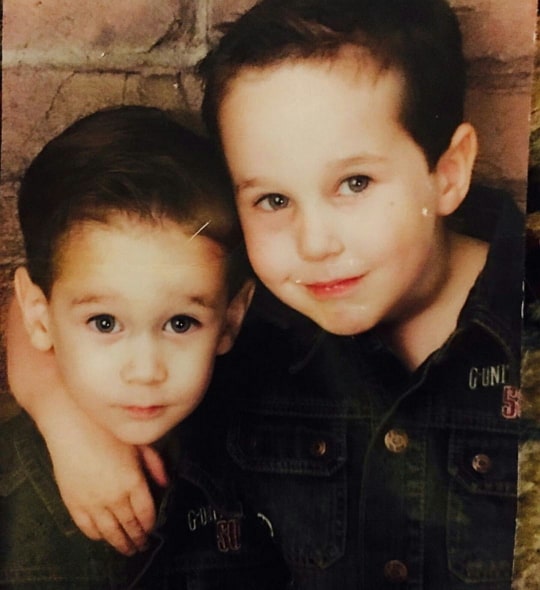 brandon rowland childhood pic