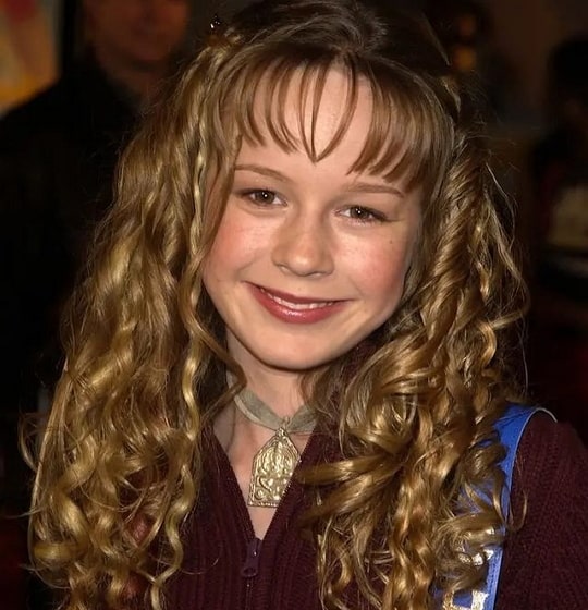 brie larson childhood pic