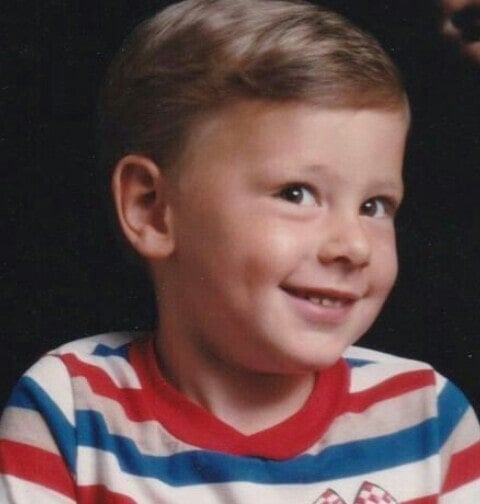 cory monteith childhood pic