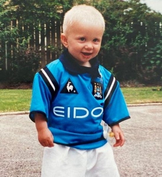 erling haaland childhood pic