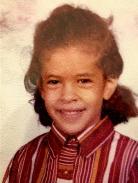 hoda kotb childhood pic