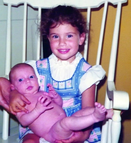 idina menzel childhood pic