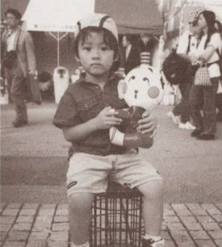 kento yamazaki childhood pic