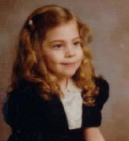 lady gaga childhood pic