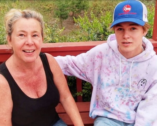 Photo of Nick Austin  & his  Mother  Joe Anne Taylor