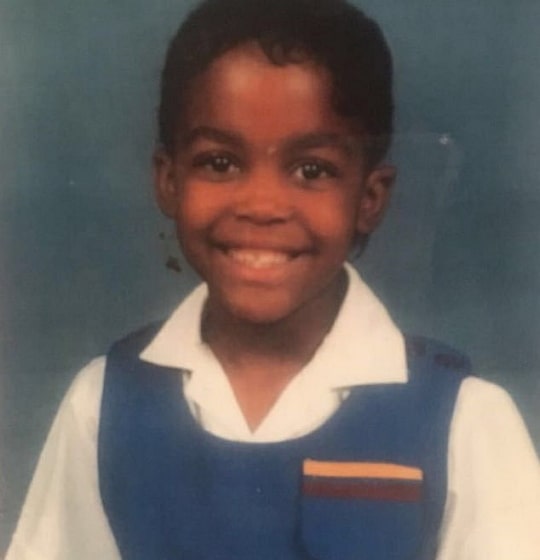 oti mabuse childhood pic