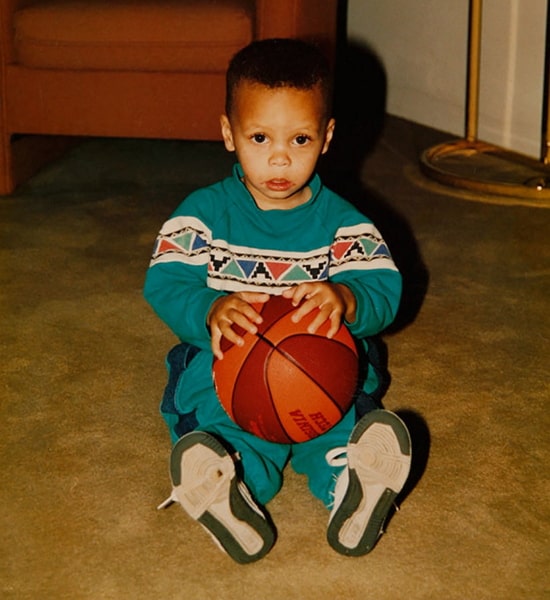 stephen curry childhood pic