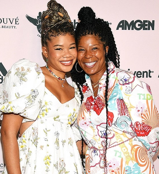 storm reid mother