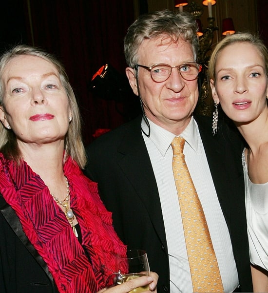 uma thurman parents