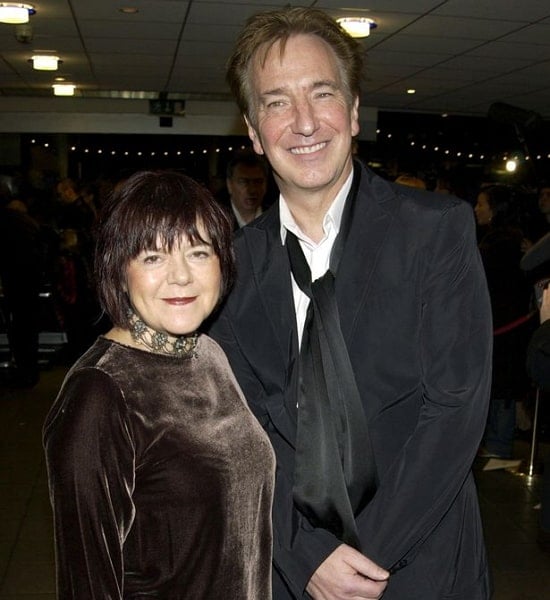 alan rickman wife