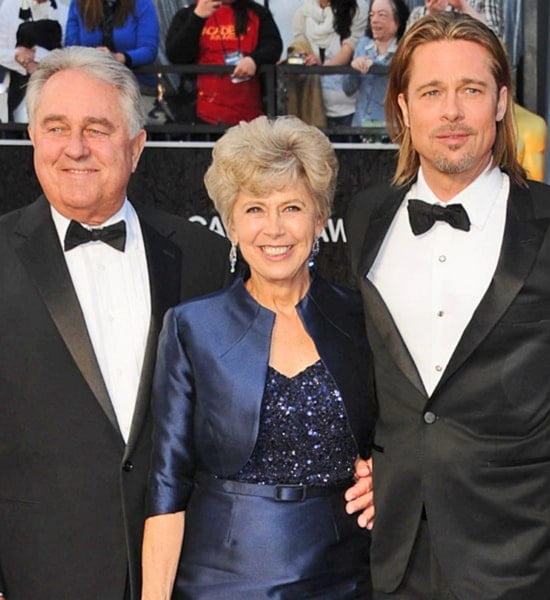 brad pitt parents