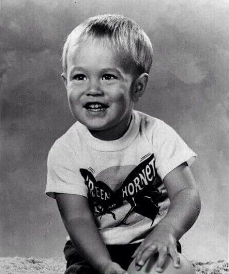 brandon lee childhood pic