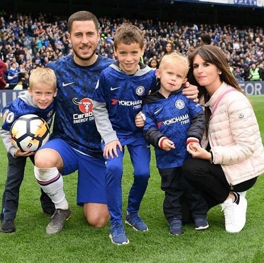 eden hazard family