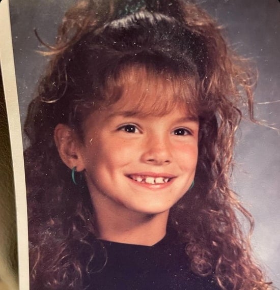 gina carano childhood pic