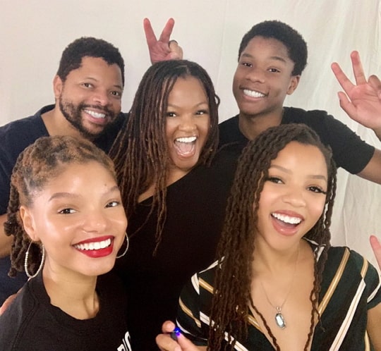 halle bailey family