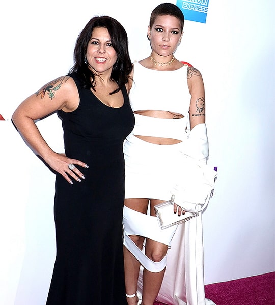 halsey mother