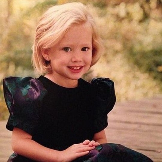 hilary duff childhood pic