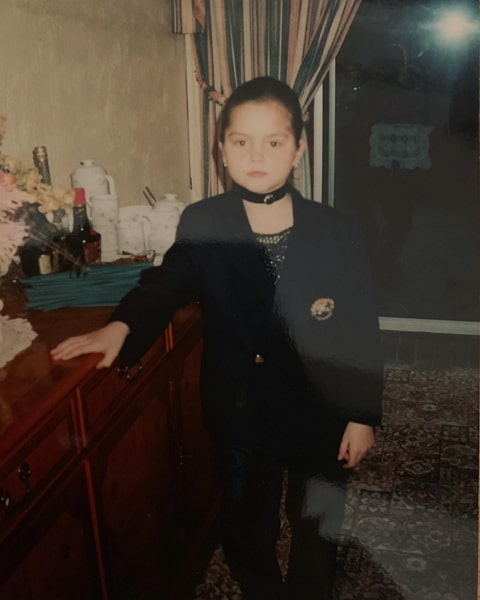 jenna coleman childhood pic