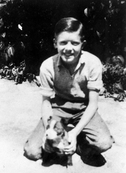 jimmy carter childhood pic