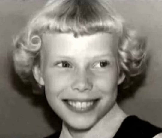 joni mitchell childhood pic