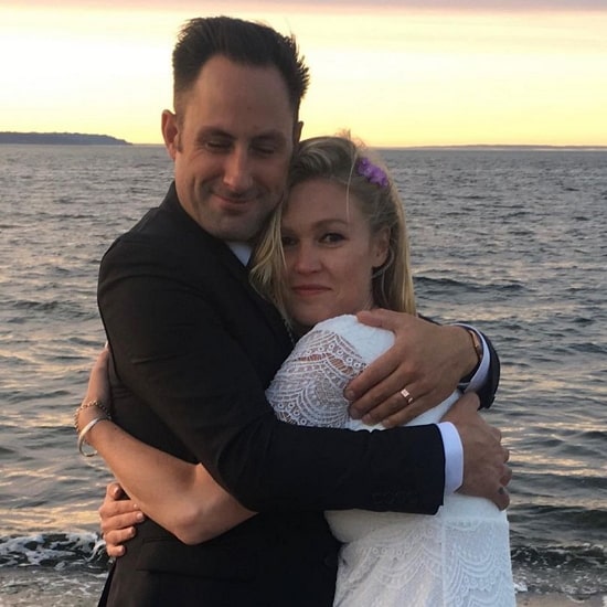 Julia Stiles with her Husband