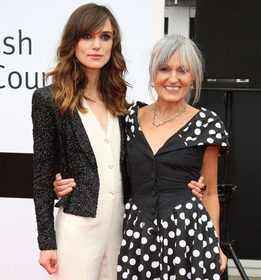 keira knightley mother