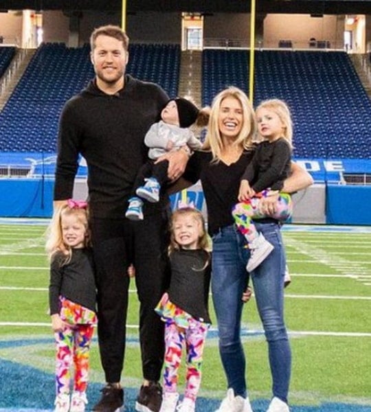 matthew stafford family