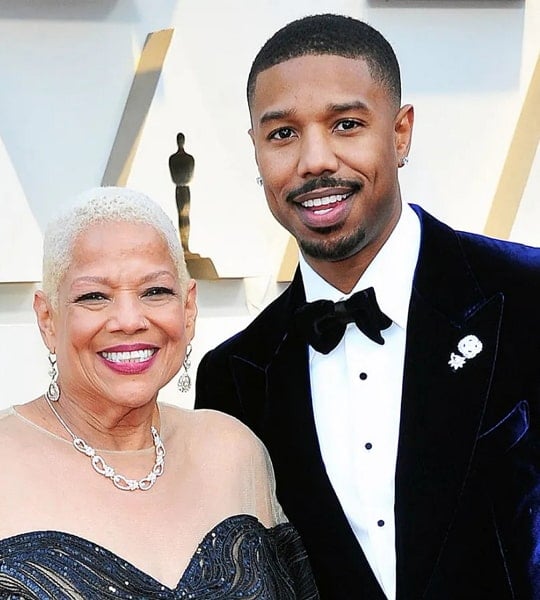 michael b jordan mother