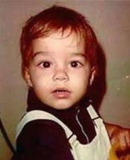 ricky martin childhood pic