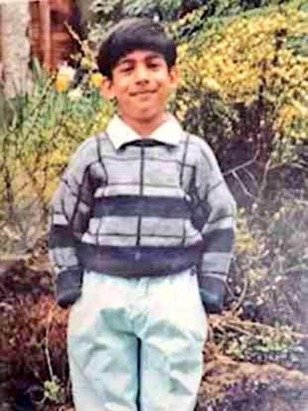 rishi sunak childhood pic