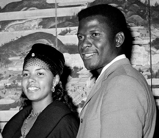 sidney poitier ex wife