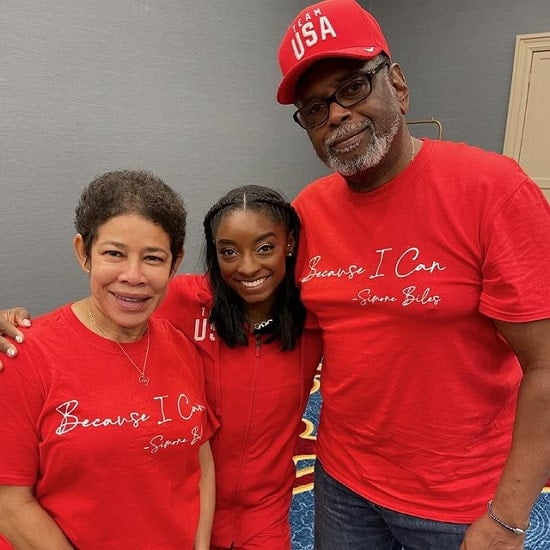 simone biles parents