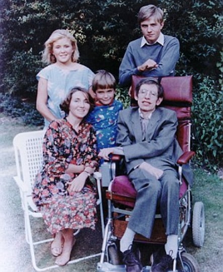 stephen hawking family