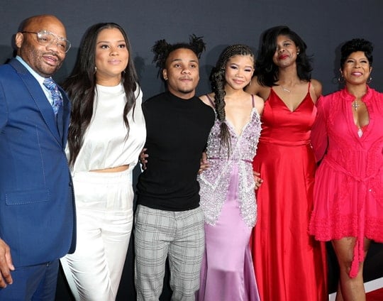 storm reid family