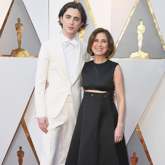 timothee chalamet mother