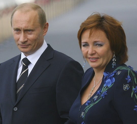 vladimir putin wife