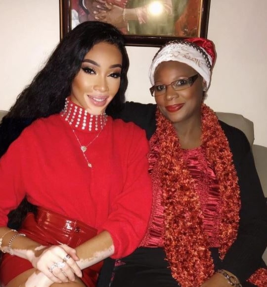 winnie harlow mother