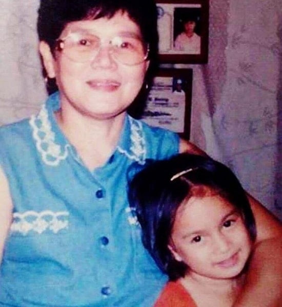 yen santos childhood pic