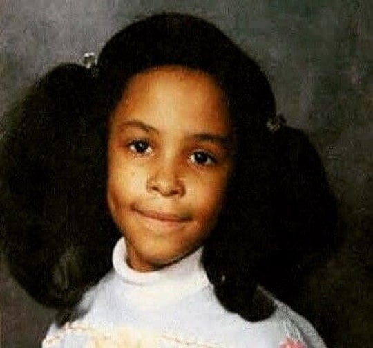 aaliyah childhood pic