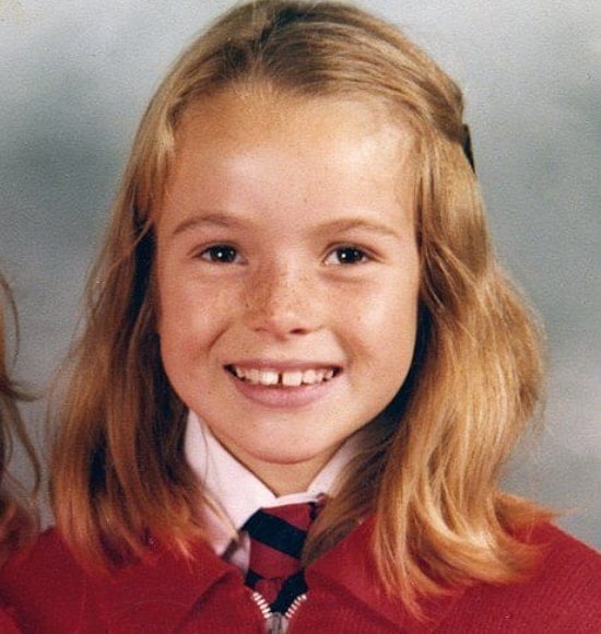 amanda holden childhood pic