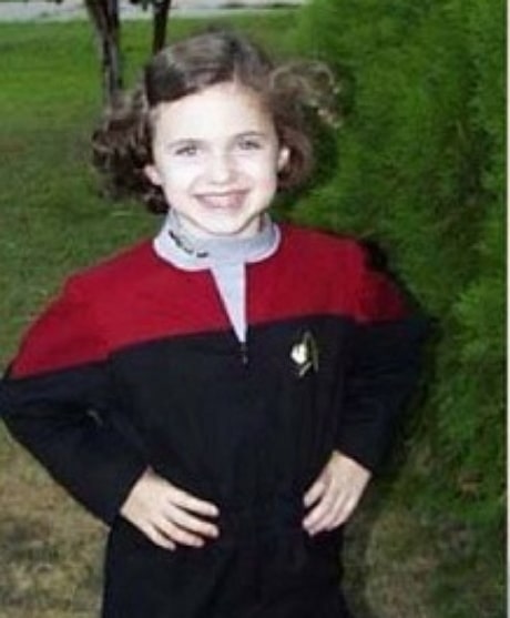 amouranth childhood pic