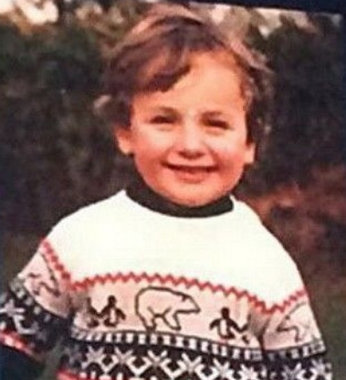 andrew lincoln childhood pic