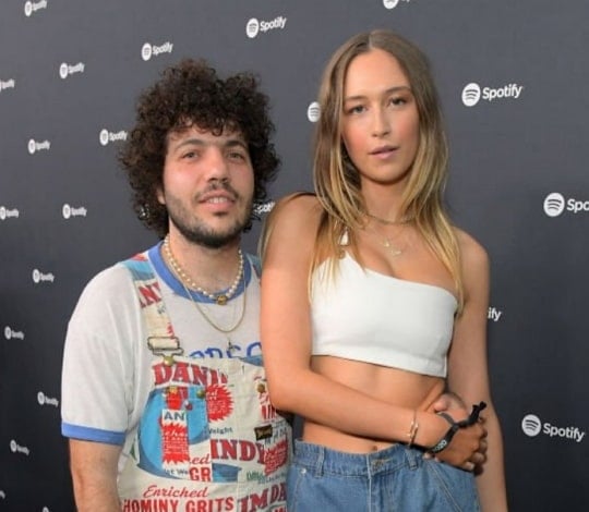 benny blanco with ex girlfriend