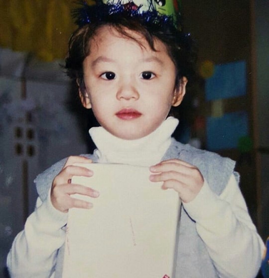 kang chan-hee childhood pic