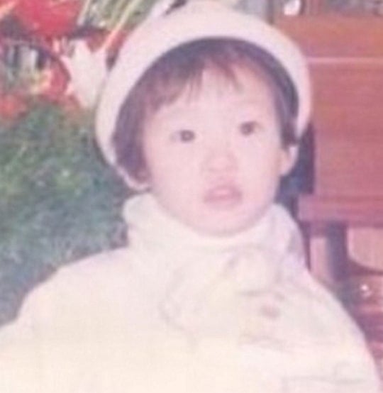 kim ga-eun childhood pic