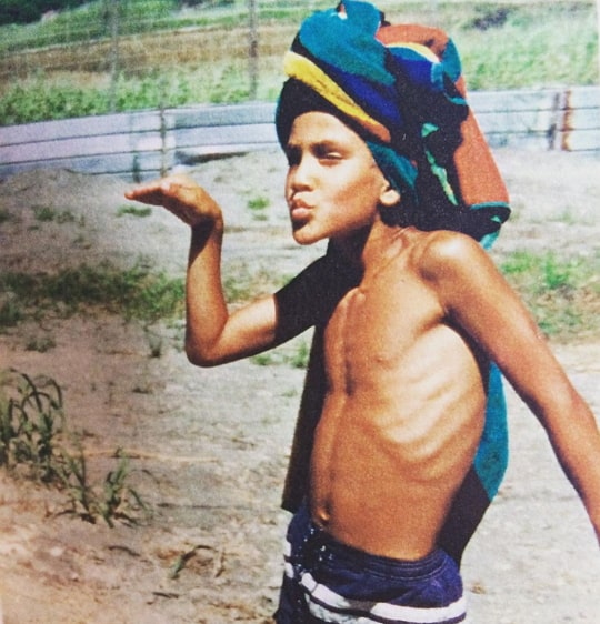 luke pasqualino childhood pic