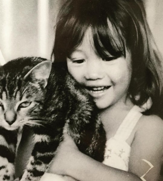 maggie q childhood pic