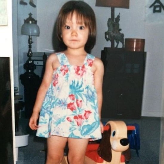 pom klementieff childhood pic